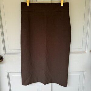 Black pencil skirt